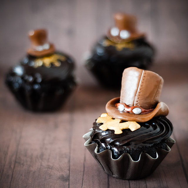 Steampunk-Cupcakes
