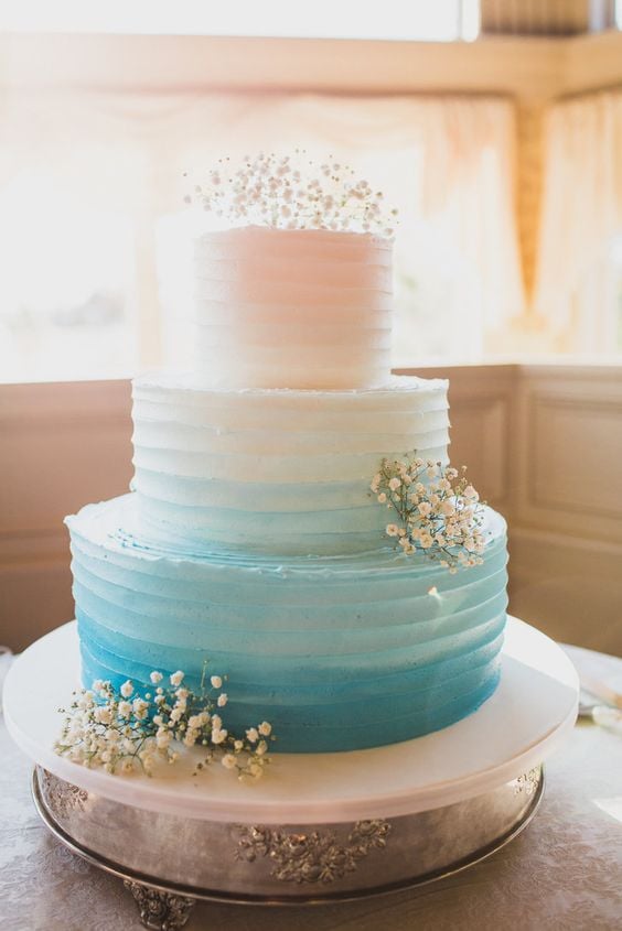 ombre cake