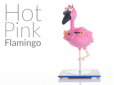 Hot Pink Flamingo