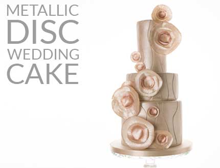 Metallic Disc Wedding