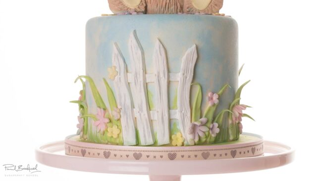 Wee Henry Rabbit cake close up