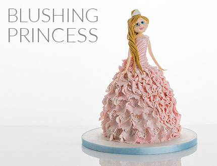 Picture of blushing princess cake by Paul Bradford