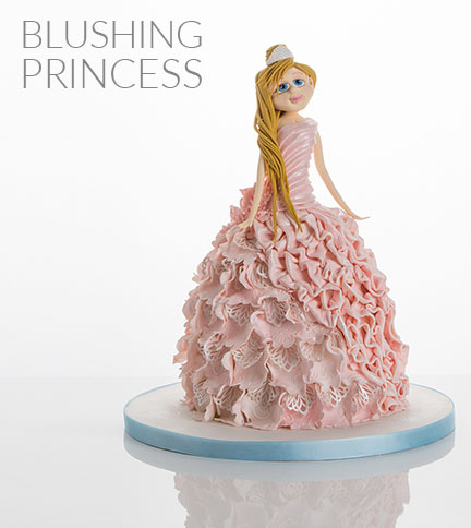 Picture of blushing princess cake by Paul Bradford