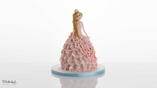 Picture of blushing princess cake by Paul Bradford