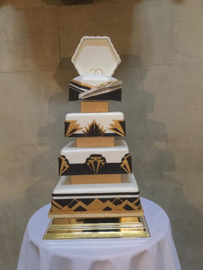 Wedding Cake art dec harry potter