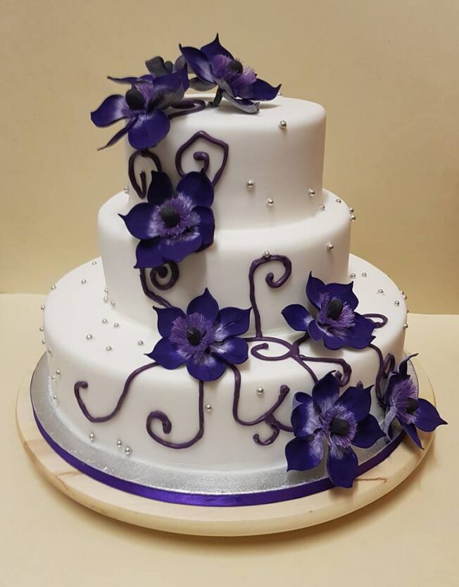 Wedding Cakes Flower Cake