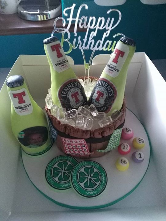 Celtic birthday cake