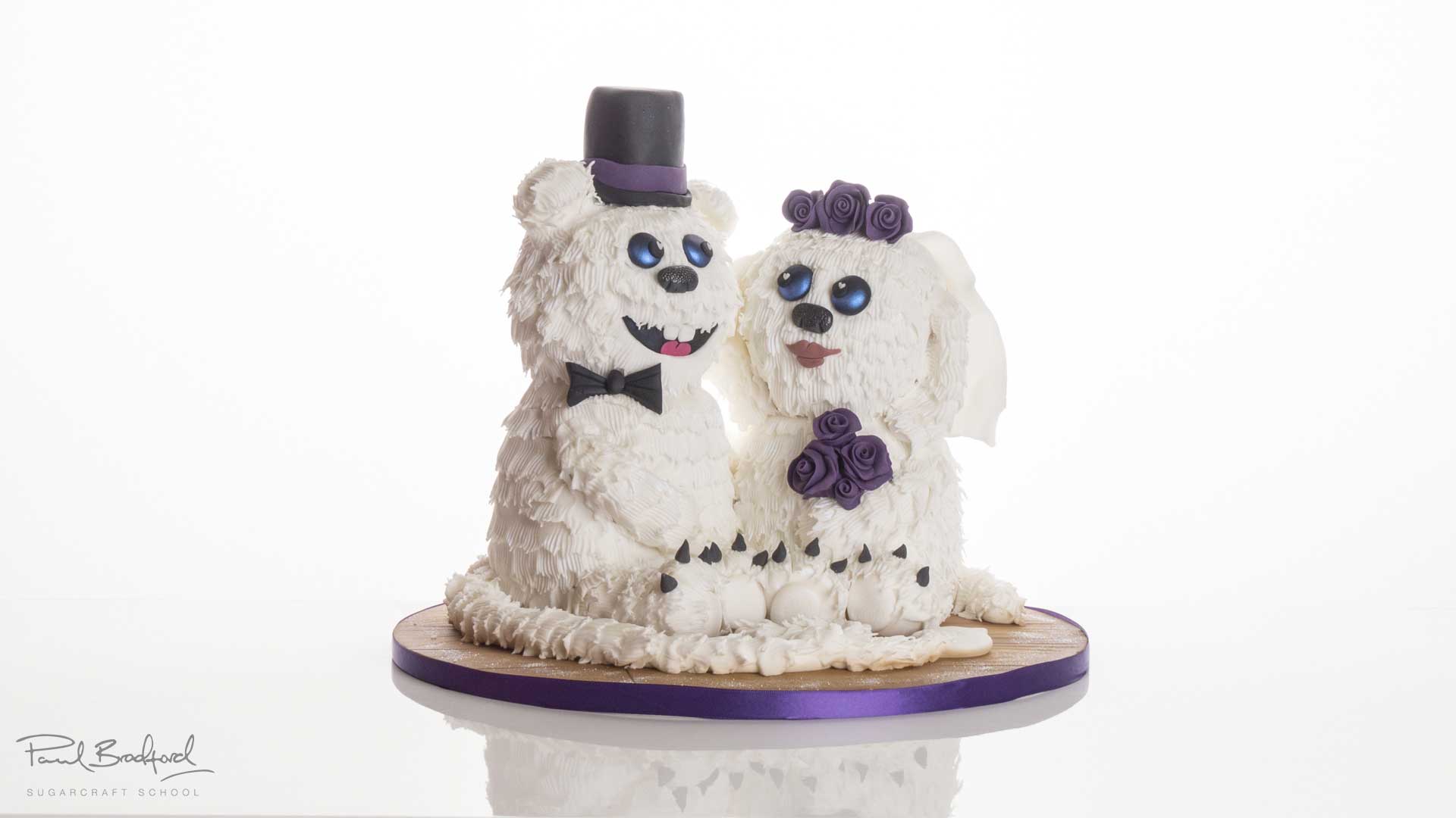 monster wedding cake