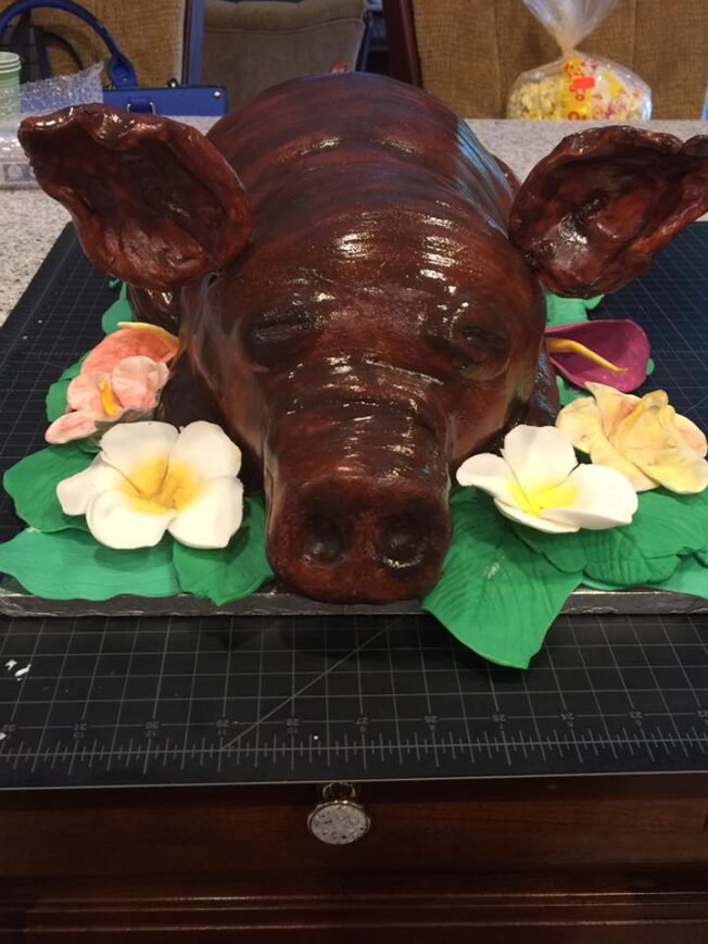 pig cake