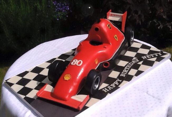 Formula One cake