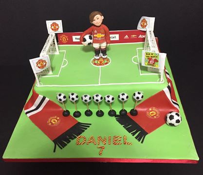 Manchester United Birthday Cake