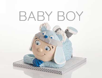 baby boy cake