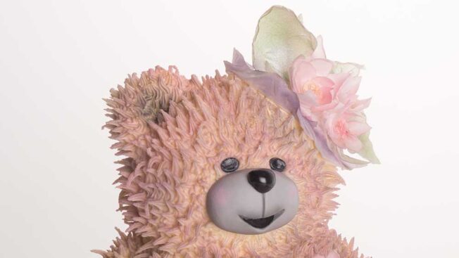 learn how to make a vintage teddy bear cake