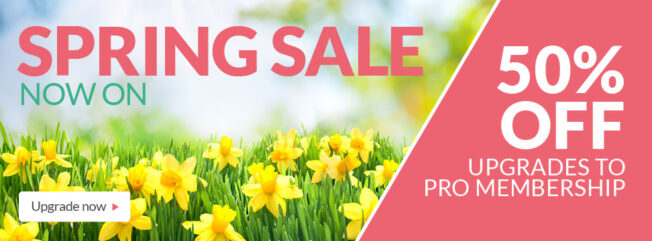 Spring sale