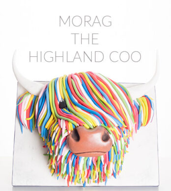 Morag the Highland Coo cake tutorial