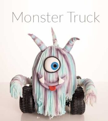 monster truck cake