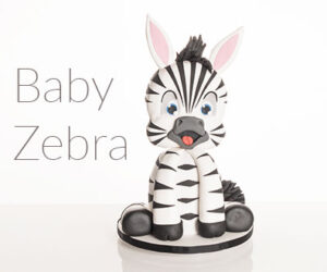 zebra cake design by Paul Bradford