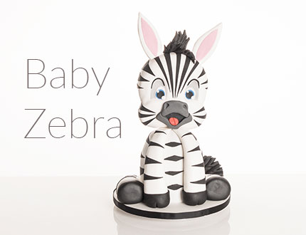 zebra cake design by Paul Bradford