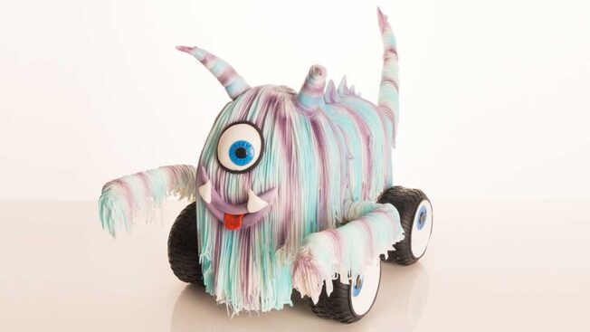 monster truck cake tutorial