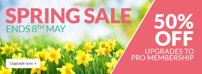 Sale ends 8th May