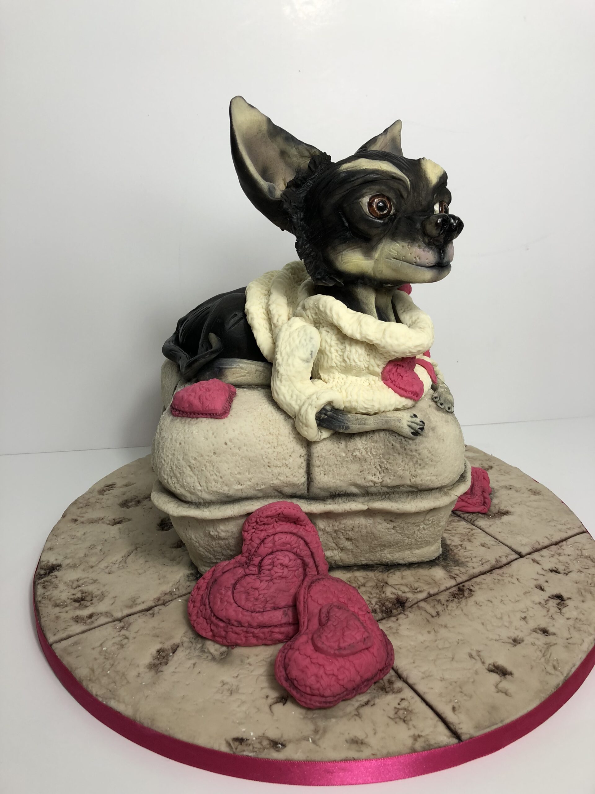 Chihuahua cake outlet