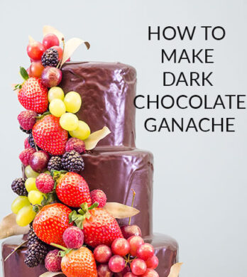 dark chocolate ganache recipe