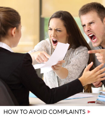 how to avoid complaints