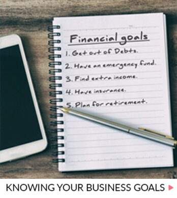 knowing your business goals