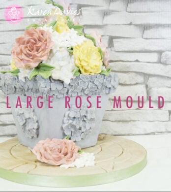 large rose mould