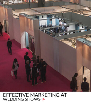 marketing at wedding shows