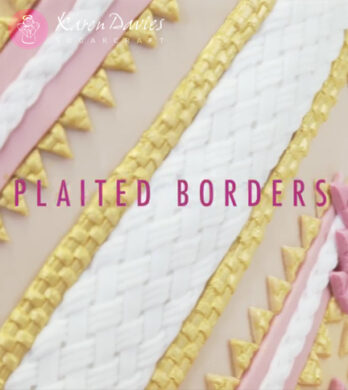 plaited borders