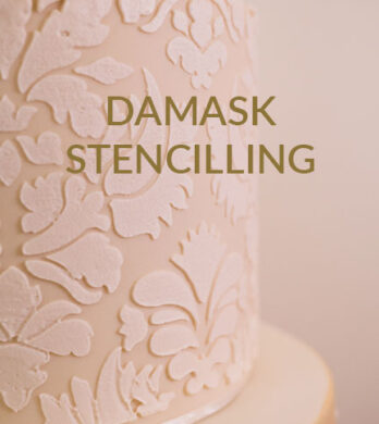 Damask stencilling