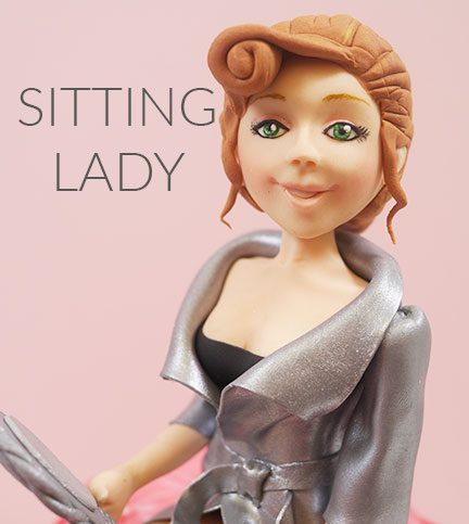 Sitting lady