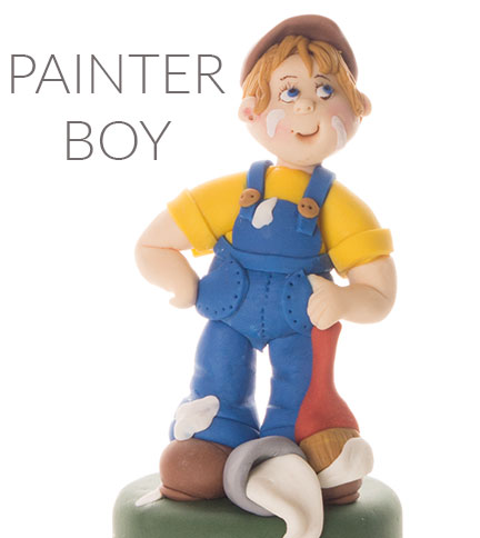 Painter boy