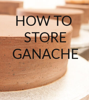 how to store ganache - storing ganache
