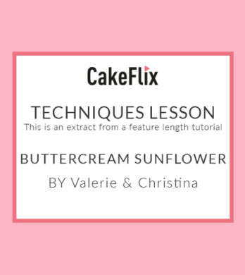 buttercream sunflower