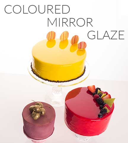 Coloured Mirror Glaze