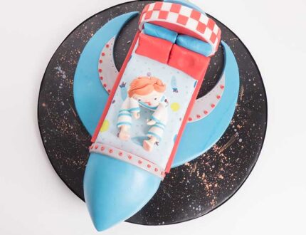 spaceship cake tutorial