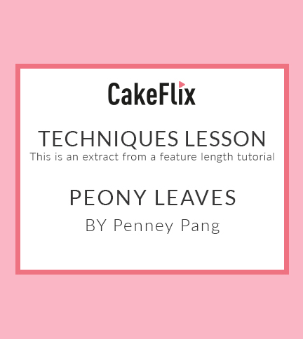 Peony leaves