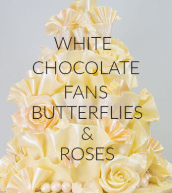 White chocolate rose