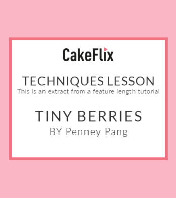 Tiny Berries Sugar Flower Tutorial | CakeFlix