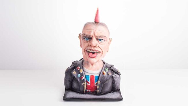 punk rocker - cake tutorial - cakeflix