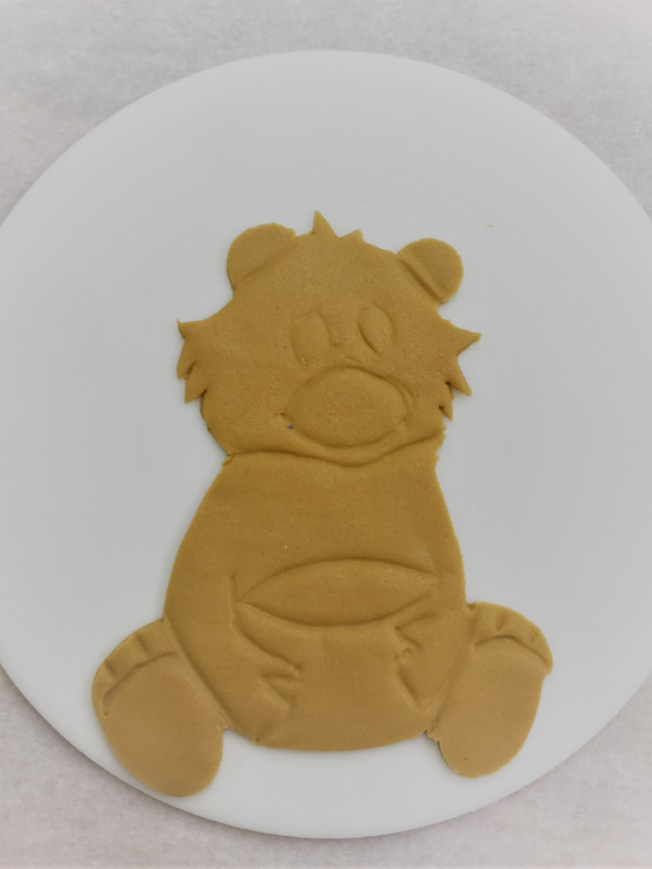 honey bear cake topper