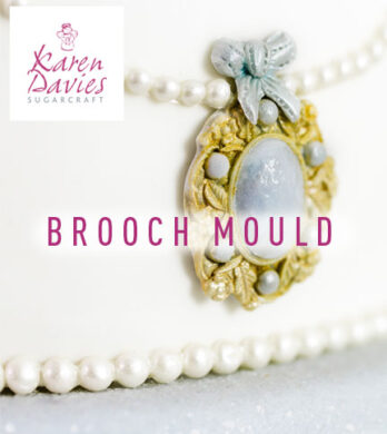 Brooch mould - Karen Davies | CakeFlix