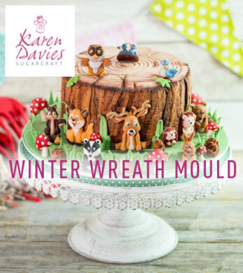Winter wreath mould