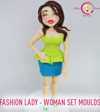 Fashion lady moulds