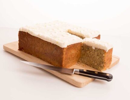 lemon poppy seed cake - CakeFlix - baking tutorial recipe - lemon drizzle