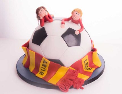 football cake