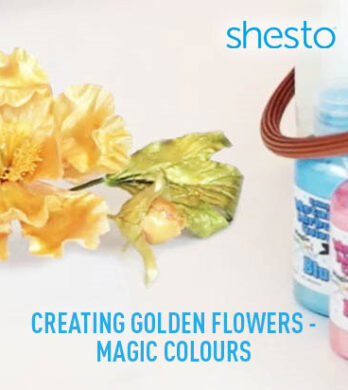 Creating golden flowers