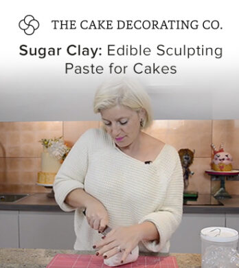 Sugar clay sculpting paste